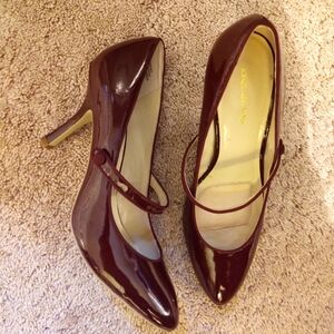 Patent leather Burgundy Mary Janes